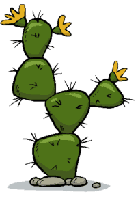 cactus cartoon
