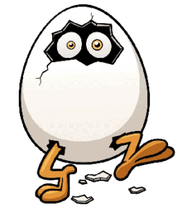 chicken egg cartoon