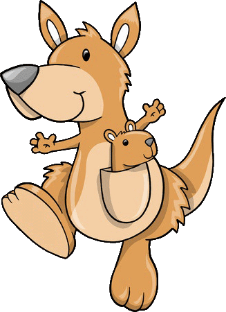 kangaroo cartoon