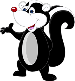 skunk cartoon
