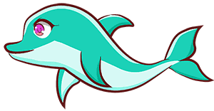 dolphin cartoon
