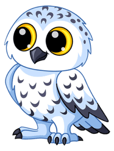 snowy owl cartoon 