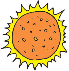 sun cartoon