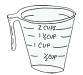 measuring cup small